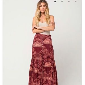 O’Neill Samantha Maxi Skirt size medium